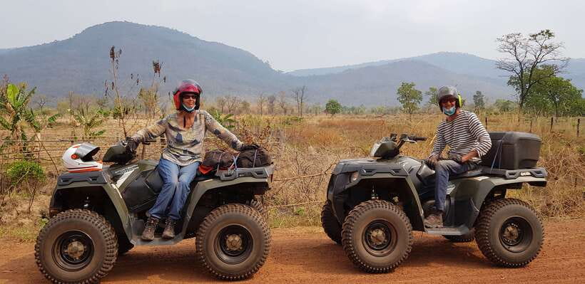 Siem Reap: 4-Hour Countryside Quad Bike Tour - A Buddhist monastery and a quieter side of Cambodia