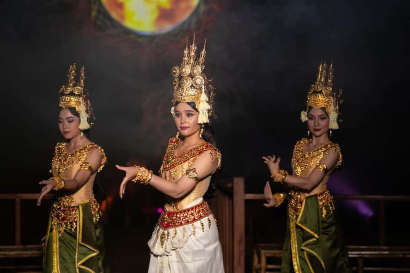 Siem Reap: A Spectacular Show with Optional Dinner - The fire dance is the main visual payoff
