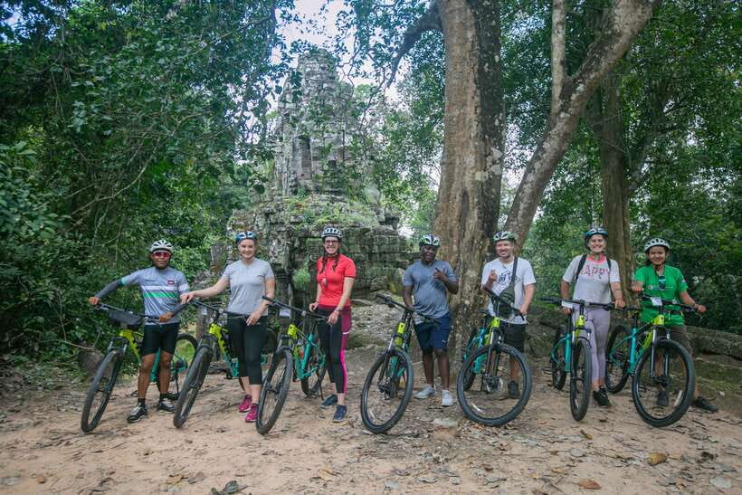 Siem Reap: Angkor Sunrise 2 Days Guided Bike Tour - Bikes, pace, and the physical demands