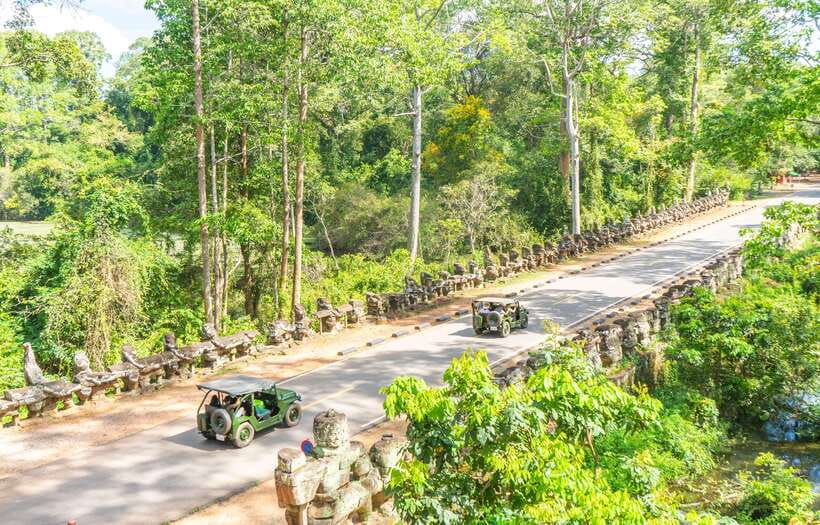 Siem Reap: Angkor Sunrise Jeep Tour / SUV Car Available - Food, comfort, and the nine-hour schedule