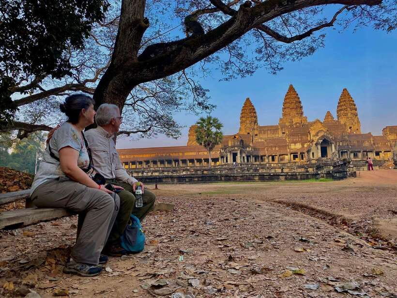 Siem Reap: Angkor Wat: Small-Group Sunrise or Sunset Tour - Transport, heat, and the practical value of $15
