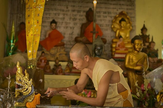 Siem Reap Authentic Breakfast and Market Tour - Stop One: Handmade Noodles at Yey Tep Shrine
