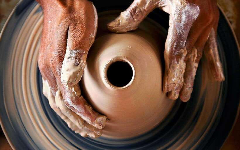 Siem Reap: Cambodian Pottery Class - The foot-powered wheel changes the lesson