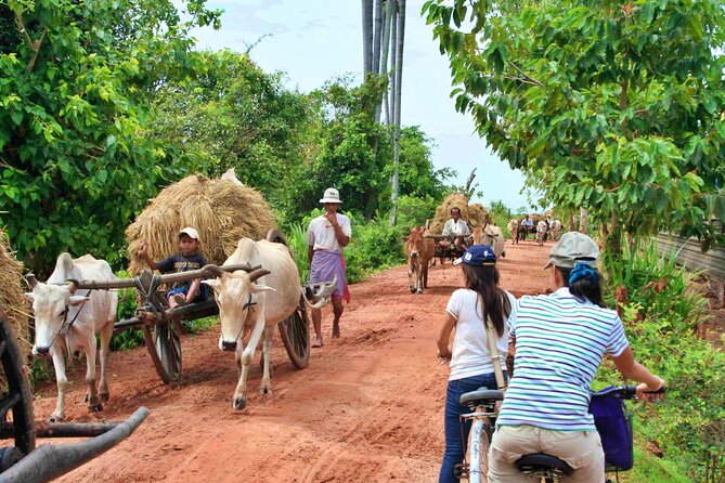 Siem Reap Countryside Jeep Tour - Riding a vintage Jeep on dusty village roads