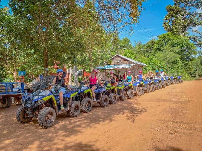 Siem Reap: Countryside Khmer village Tour by Quad Bike & ATV - What the $40 price really covers