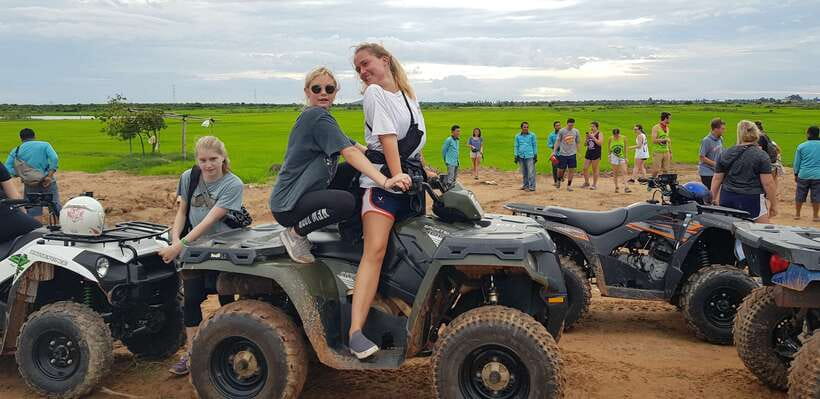 Siem Reap: Countryside Quad Bike Sunset Adventure - The 15-minute tuk-tuk transfer from your hotel