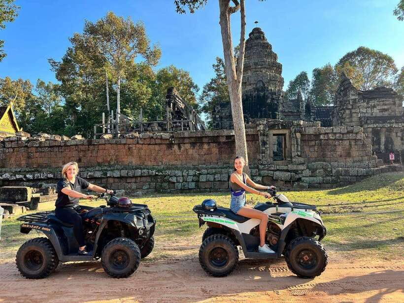 Siem Reap: Countryside Quad Tour - Learning to ride the Polaris Trailboss 330