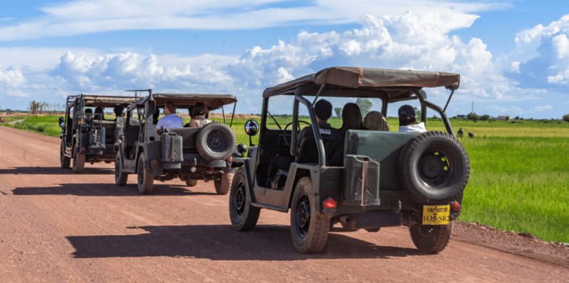 Siem Reap: Countryside Sunset Jeep Tour / SUV Available - The winery stop and what to expect