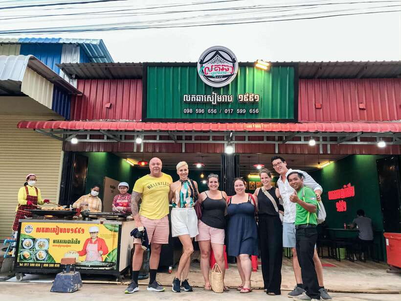 Siem Reap: Evening Food Tour with 10 Local Tastings - 6:00 pm at Made in Cambodia Market