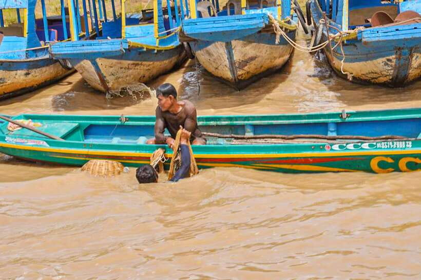 Siem Reap: Floating Village and Sunset Private Boat Tour - Sunset on Tonle Sap from 5:30 to 7:00 pm