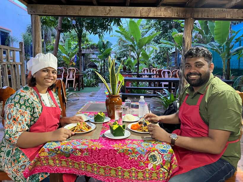 Siem Reap: Guided Day Trip to Local Village & Cooking Class - Cooking three Khmer dishes