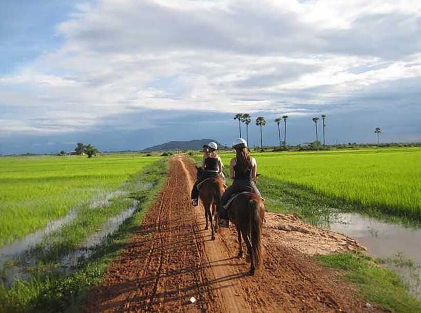 Siem Reap Happy Horse Riding Free Pick-up & Drop-off - Tuk tuk pickup makes the timing easier