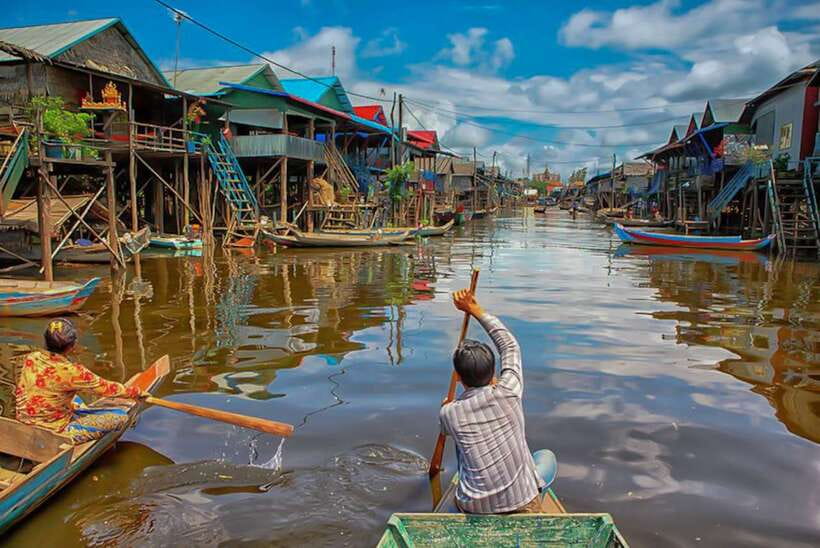 Siem Reap: Kampong Phluk Floating Village Tour with Boat - The 45-minute ride from Siem Reap
