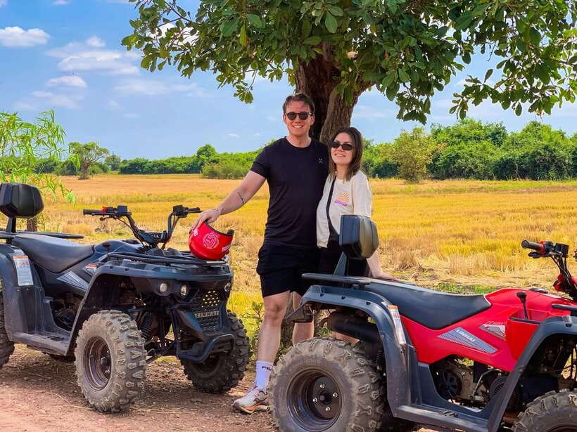 Siem Reap: Khmer Village and Fish Farm ATV Tour - Riding through Khmer villages and working rice fields