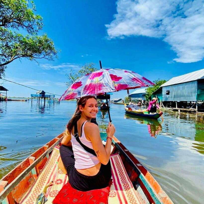 Siem Reap: Kompong Phluk Floating Village with Transfers - The drive through villages and rice paddies