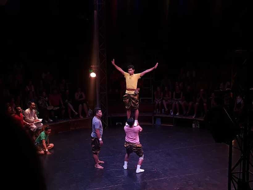 Siem Reap: Phare Circus Ticket with Tuk Tuk Transfer - Waiting for your ride after the performance