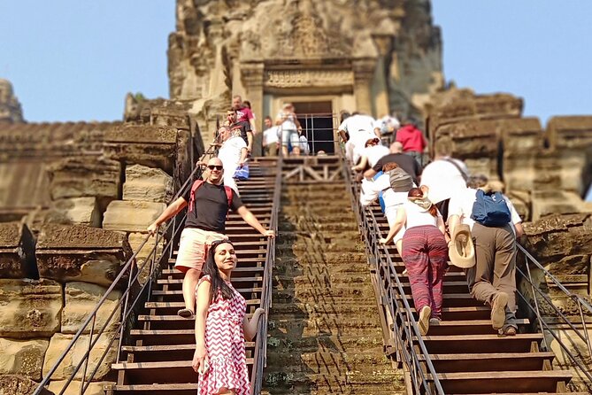 Siem Reap Private Day Tour: Angkor Wat Sunrise, Bayon & Ta Prohm - Bayon and the faces of Angkor Thom
