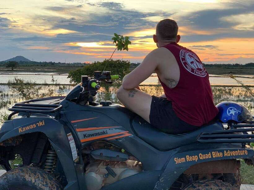 Siem Reap Quad Bike Countryside Tour - Rice fields, buffalo, and village life