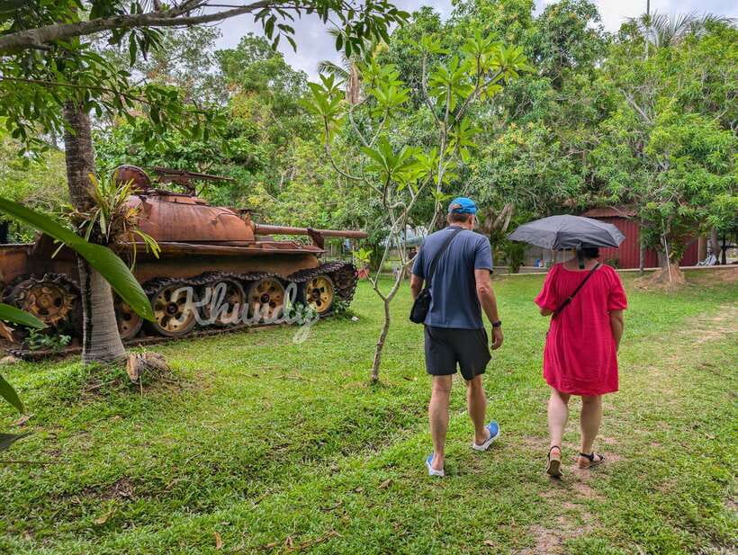 Siem Reap: War Museum included Ticket & Free Round trip - Walking through the only war museum in Cambodia