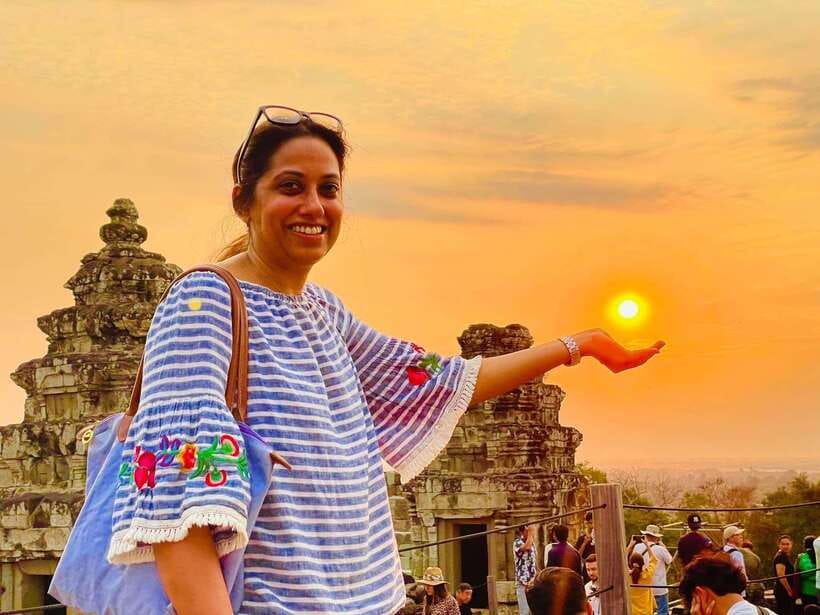 Small-Group Full Day Angkor wat Guide tour with Sun set - Ta Keo, a stark sandstone pyramid