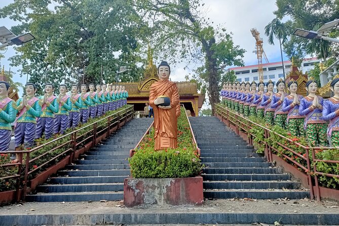 Small Group Sihanoukville Exploration from Cruise Pier - The Lion Roundabout and Preah Thong Neang Neak