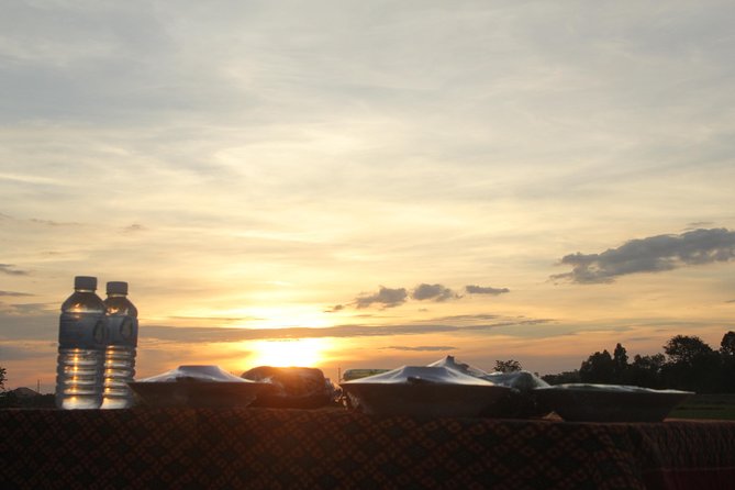 Sunset Dinner at Rice Paddy Fields - A slow route into Siem Reap’s countryside