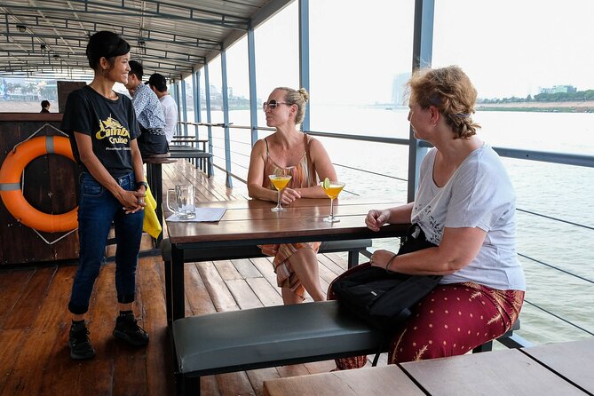 Sunset & Evening Dinner Cruise With One Way Free Pick Up - Boarding near the Riverside Path