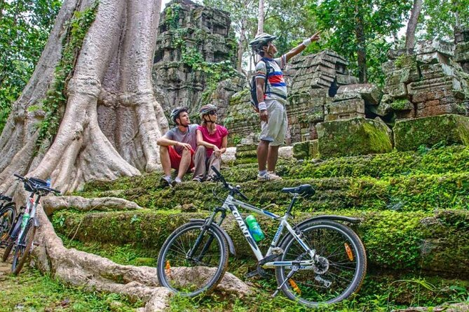 Sunset or sunrise bicycle tour around Angkor Wat and nearby temples - Why a bicycle works so well at Angkor