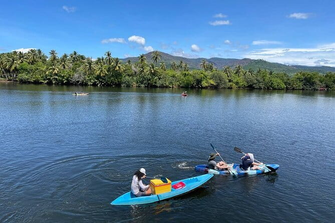 Sunset Scenic Kayaking and Swimming Activity - Paddling beneath Kampot’s Green Cathedral