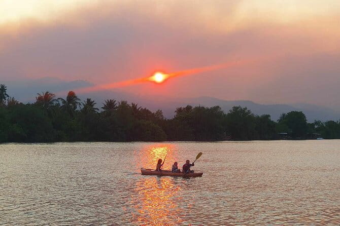 Sunset Scenic Kayaking and Swimming Activity - A peaceful swim before the sun goes down