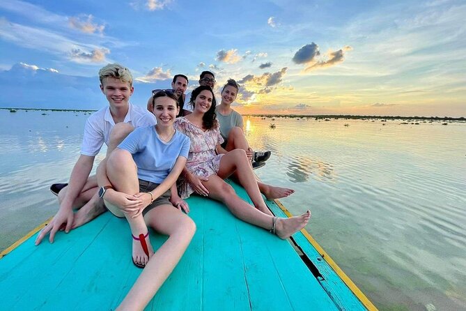 Sunset tour of Kampong Phluk stilts home village on the Tonle Sap - Out onto Tonle Sap for the sunset
