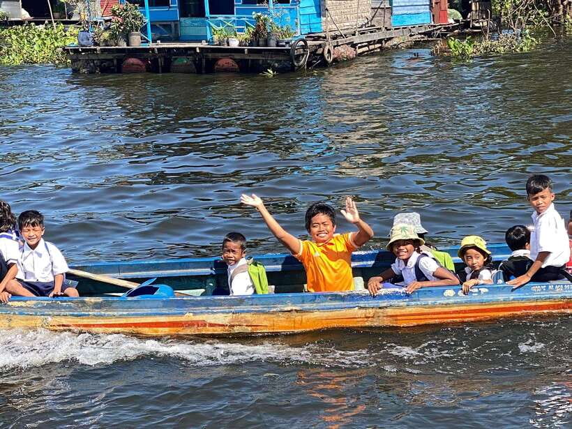 Tonle sap, Kompong Phluk (Floating village) - The 1:30pm pickup from Siem Reap