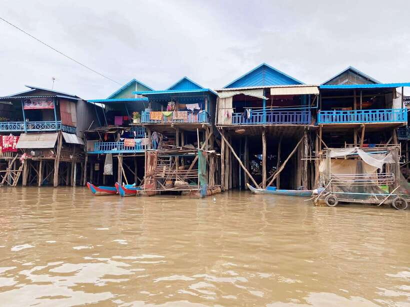 Tonle sap, Kompong Phluk (Floating village) Private Tour - The dry season warning deserves serious attention