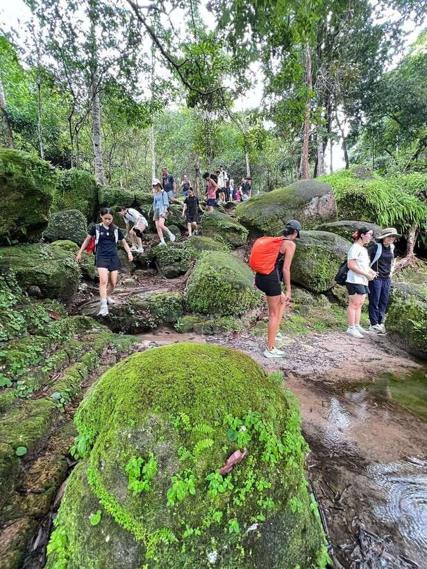 Trekking Tour at Phnom Kulen National Park from Siem Reap - Walking through the forest to the sacred sites