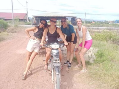 Trip with Local tuk tuk to Country side & Pepper farm…
