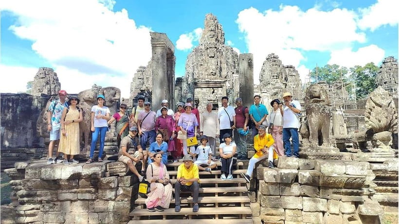 Ultimate Sunrise to Angkor Wat, Angkor Thom and Bayon Temple - The Leper King and Elephants terraces