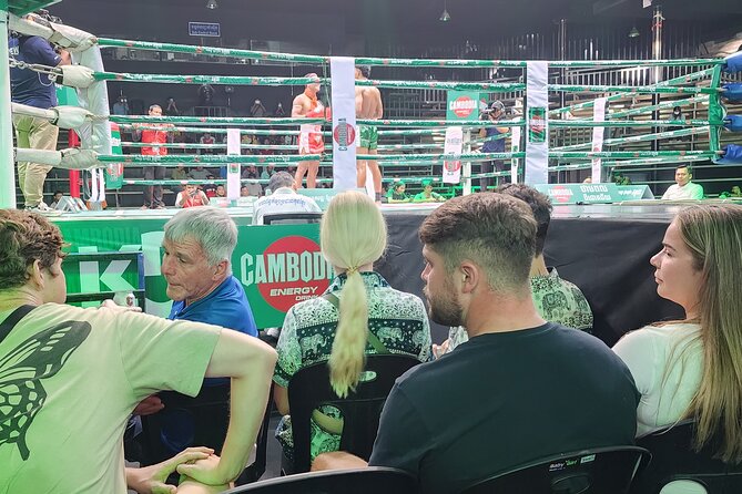 Watch Khmer Kickboxing with Free Beers by Ringside Seats - Four beers, or soft drinks if you prefer