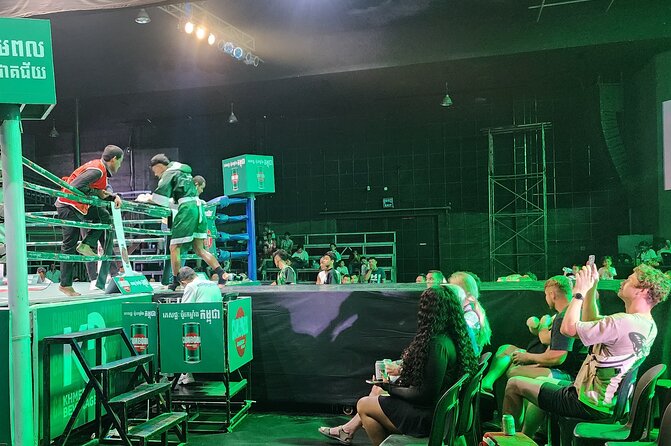 Watch Khmer Kickboxing with Free Beers by Ringside Seats - The boxer photo and ring moment