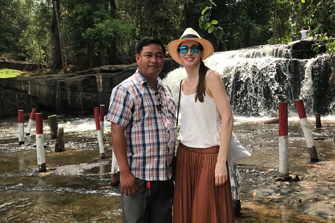 Waterfall & River of 1000 Siva Linga- Kulen Mountain Private Tour - Poeng Ta Kho and the orange rock viewpoint